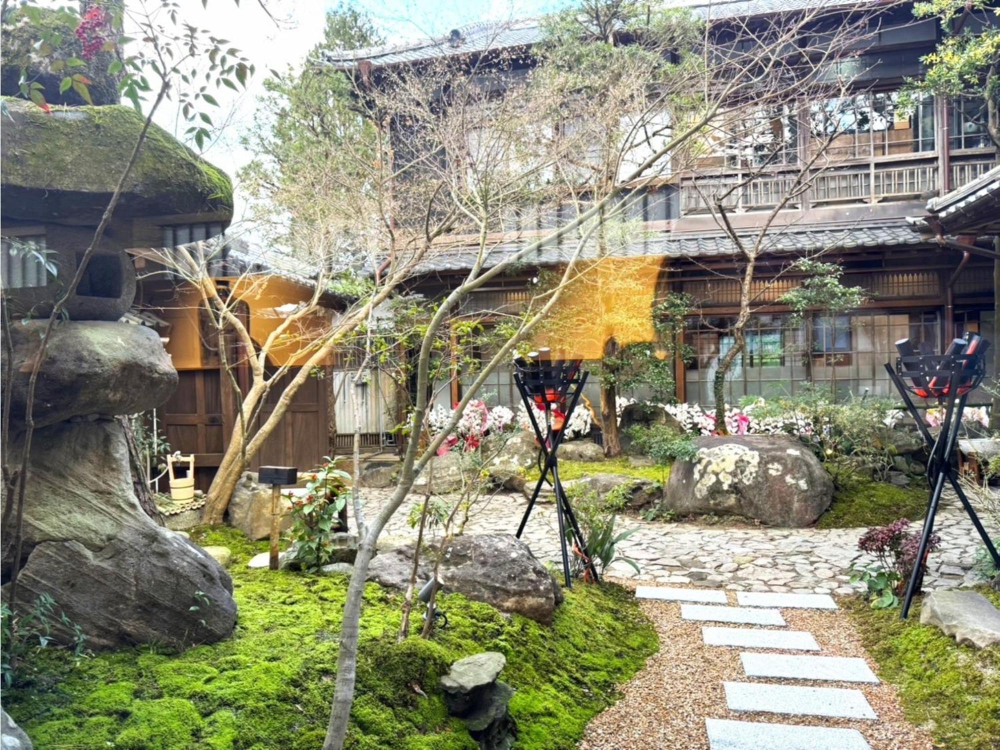 Shiseki Ryokan Kagetsu Taishoukan - Vacation Stay 48535V Takeo Dış mekan fotoğraf